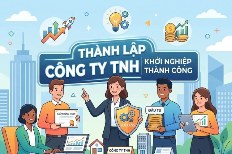 Hướng dẫn chi tiết thành lập công ty TNHH hai thành viên trở lên mới nhất 2026